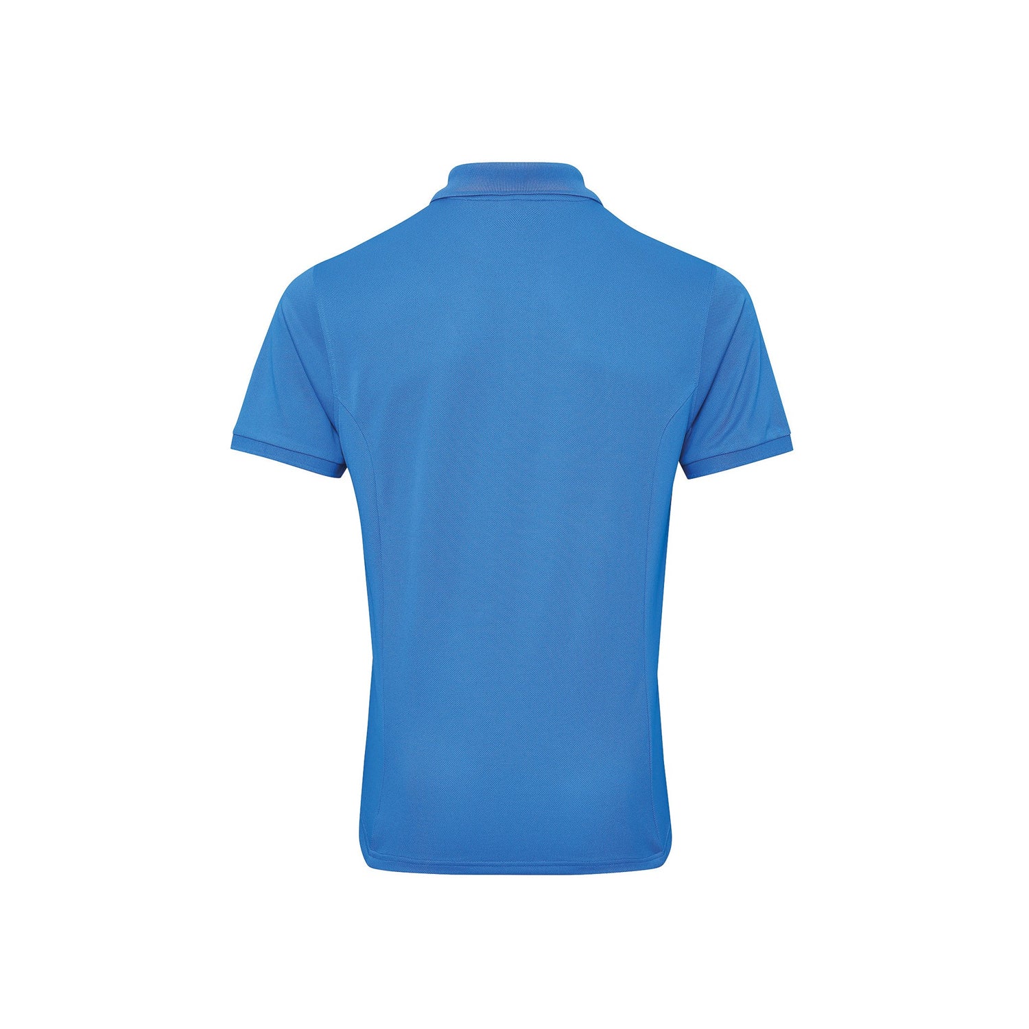 Sapphire - Back - Premier Mens Coolchecker Plus Pique Polo With CoolPlus