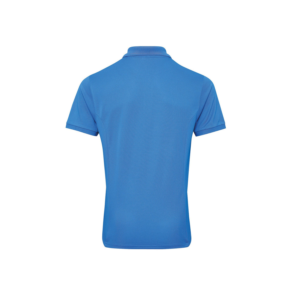 Sapphire - Back - Premier Mens Coolchecker Plus Pique Polo With CoolPlus
