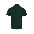 Bottle - Back - Premier Mens Coolchecker Plus Pique Polo With CoolPlus
