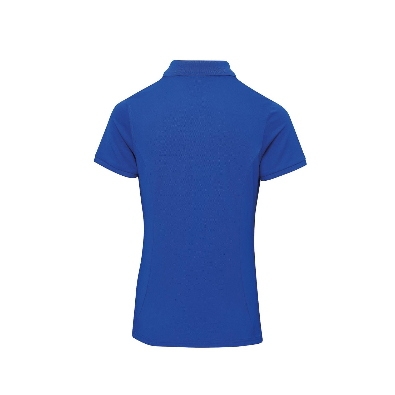 Royal - Back - Premier Womens-Ladies Coolchecker Plus Piqu Polo With CoolPlus
