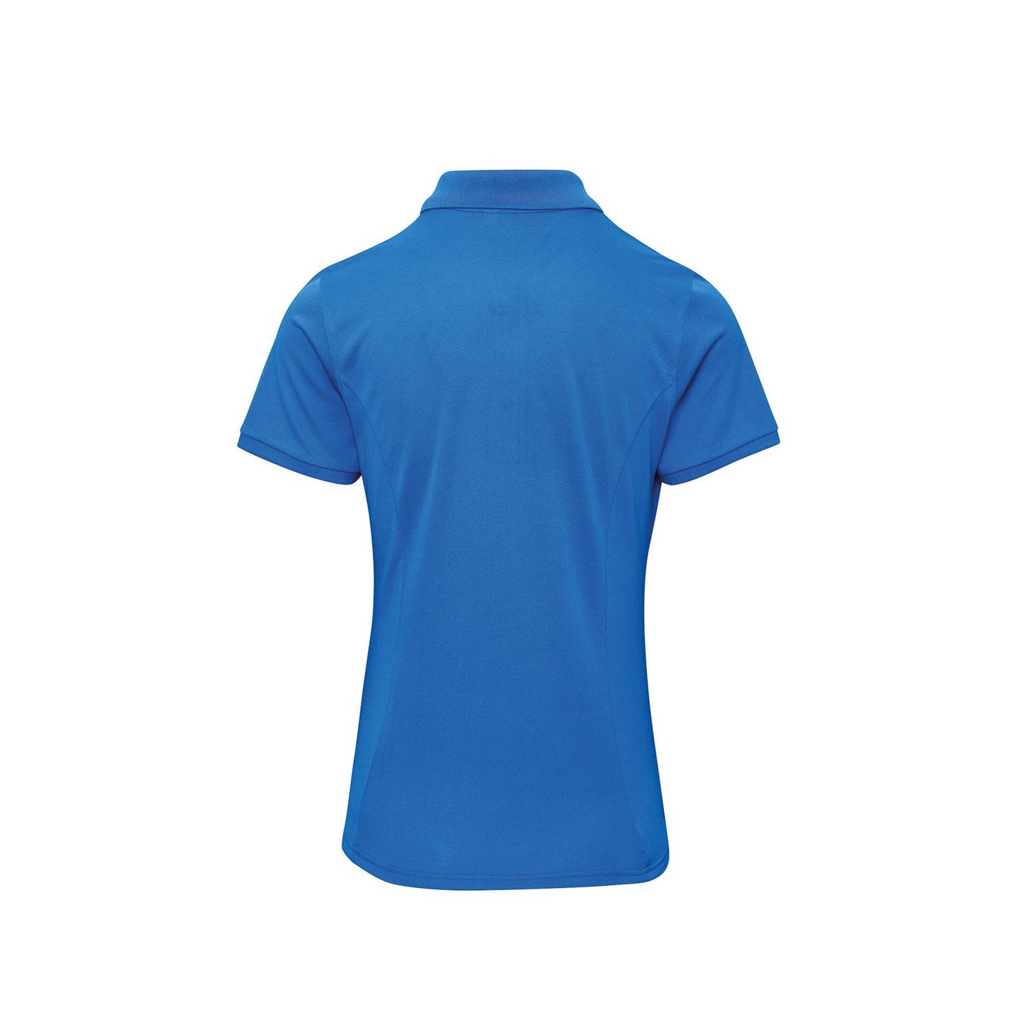Sapphire - Back - Premier Womens-Ladies Coolchecker Plus Piqu Polo With CoolPlus