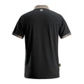 Black - Back - Snickers Mens AllroundWork 37.5 Tech Short Sleeve Polo Shirt