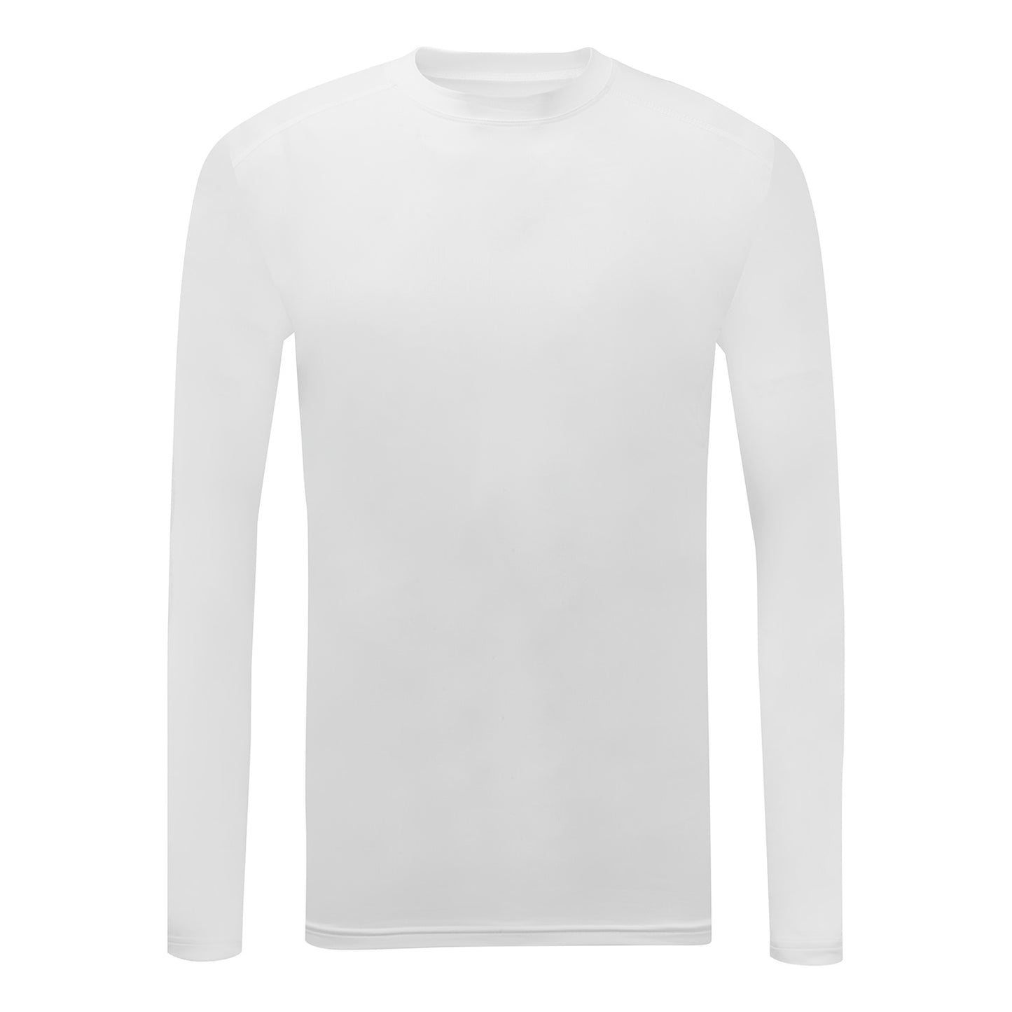 White - Front - TriDri Mens Performance Baselayer Top