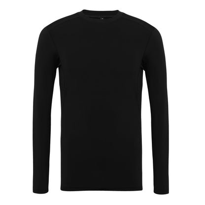 Black - Front - TriDri Mens Performance Baselayer Top