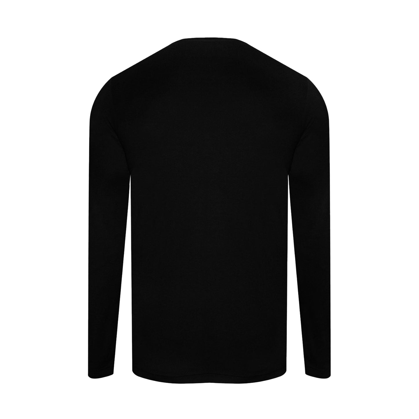 Black - Back - TriDri Childrens Boys Performance Baselayer Top