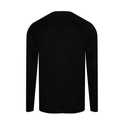 Black - Back - TriDri Childrens Boys Performance Baselayer Top