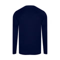 Navy - Back - TriDri Childrens Boys Performance Baselayer Top