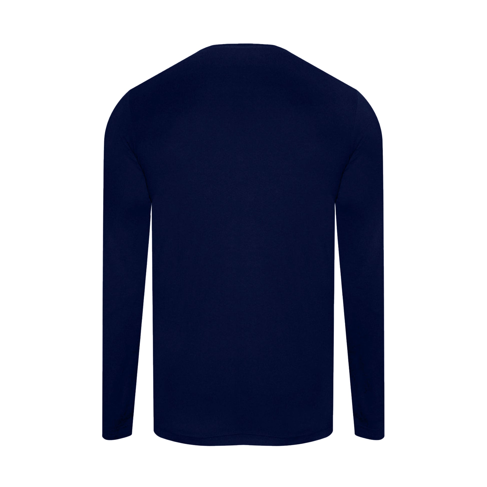Navy - Back - TriDri Childrens Boys Performance Baselayer Top