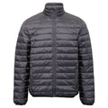 Steel - Front - 2786 Mens Terrain Long Sleeves Padded Jacket