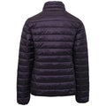 Aubergine - Back - 2786 Womens-Ladies Terrain Long Sleeves Padded Jacket