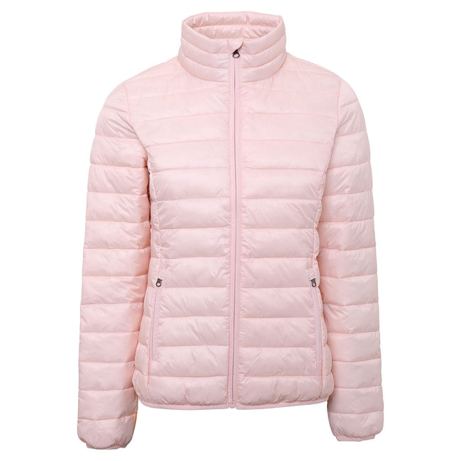 Cloud Pink - Front - 2786 Womens-Ladies Terrain Long Sleeves Padded Jacket