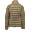 Khaki - Back - 2786 Womens-Ladies Terrain Long Sleeves Padded Jacket