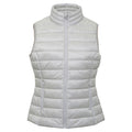 Silver - Front - 2786 Womens-Ladies Terrain Sleeveless Padded Gilet