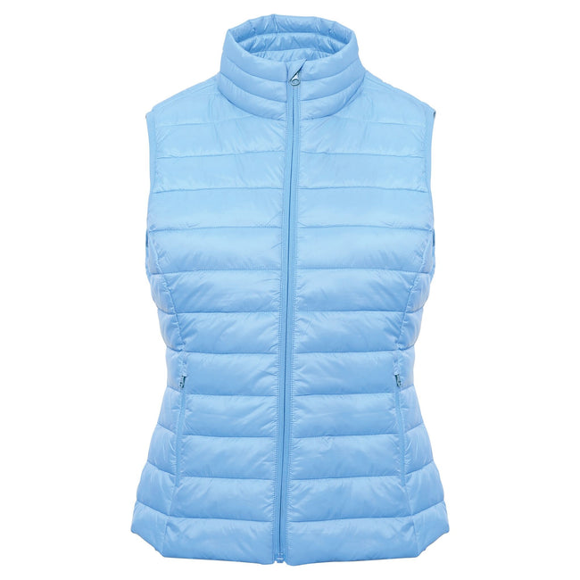 Winter Sky - Front - 2786 Womens-Ladies Terrain Sleeveless Padded Gilet