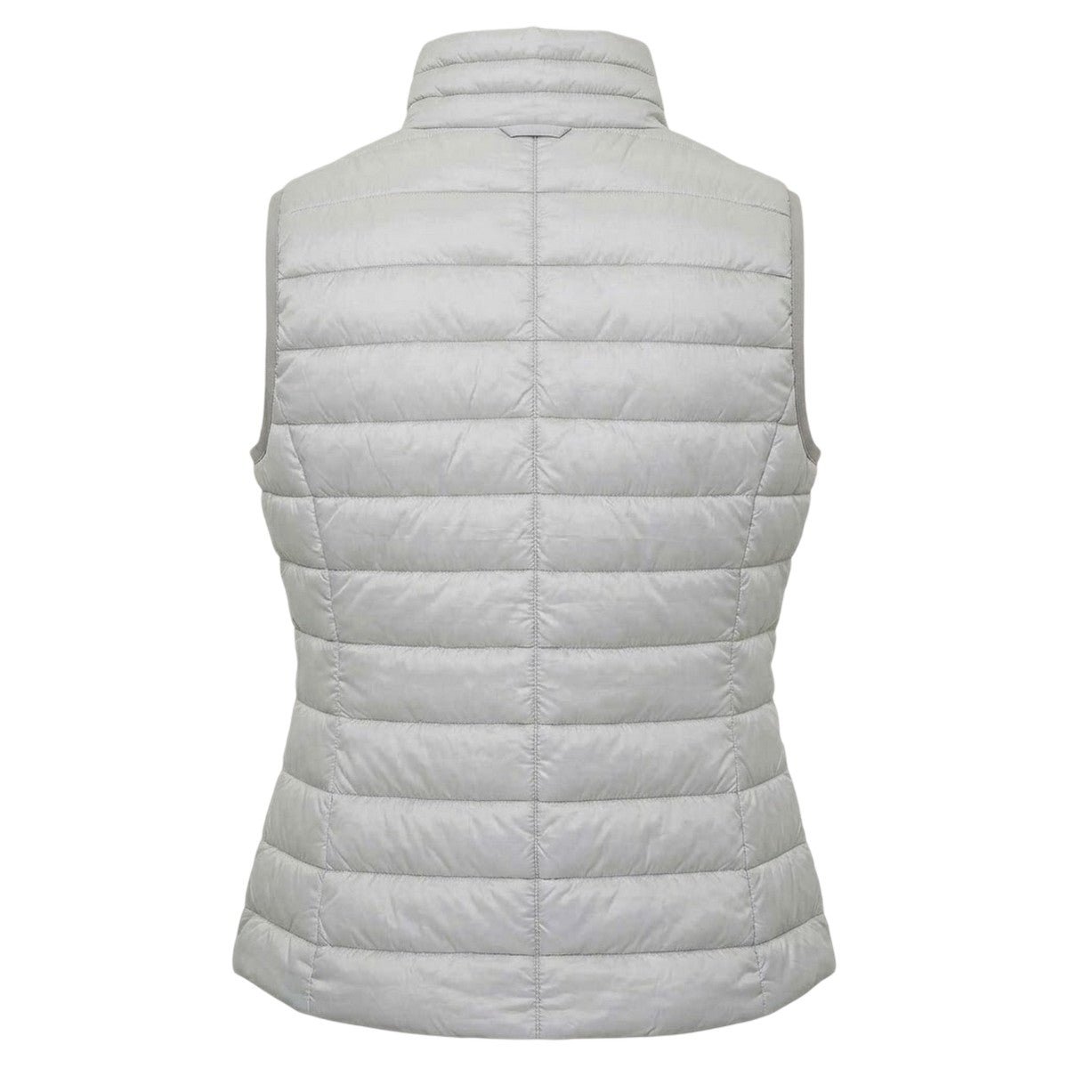 Silver - Back - 2786 Womens-Ladies Terrain Sleeveless Padded Gilet