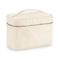 Natural - Front - Westford Mill Canvas Vanity Case