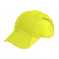 Flo Yellow - Front - Result Headwear Impact Sports Cap