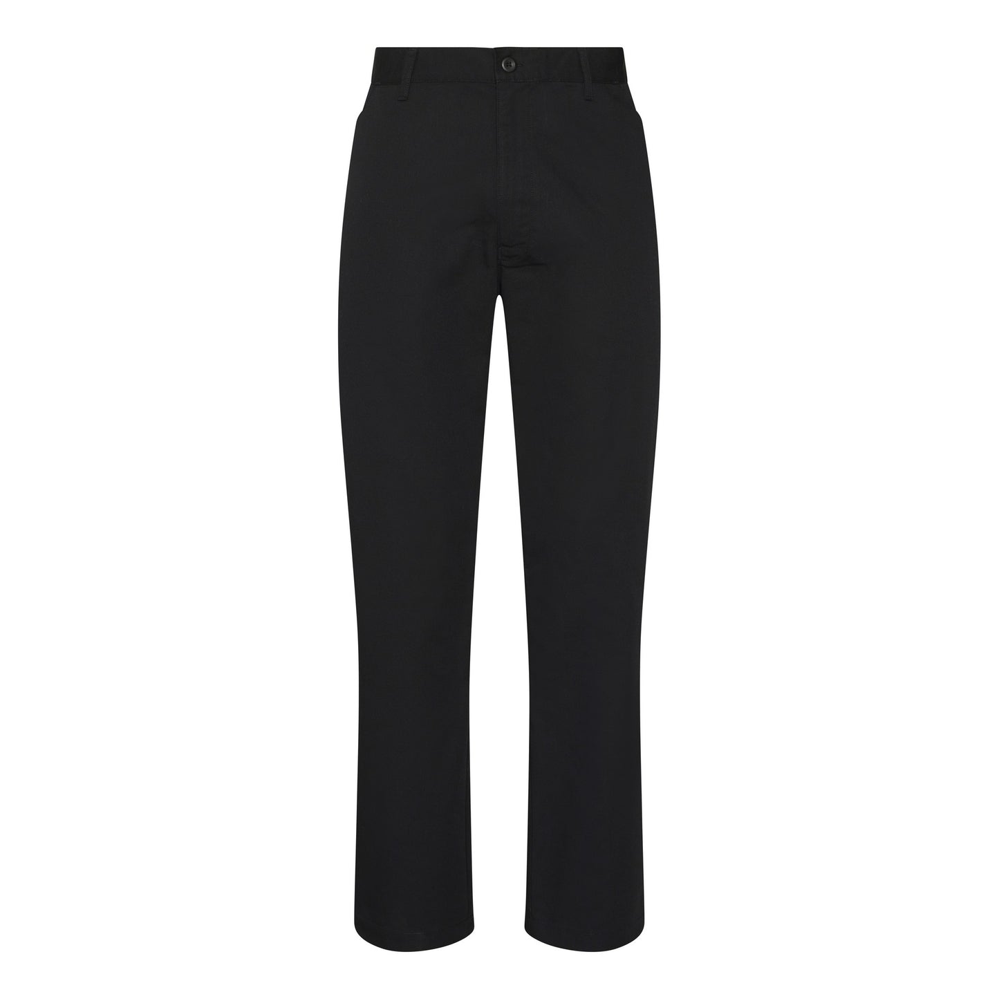 Black - Front - Pro RTX Mens Plain Workwear Trousers