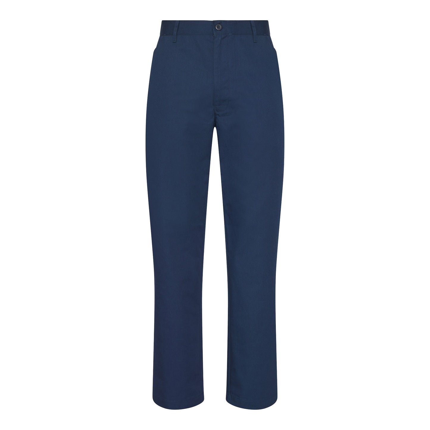 Navy - Front - Pro RTX Mens Plain Workwear Trousers
