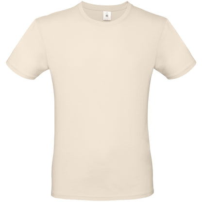 Natural - Front - B&C Collection Mens Tee
