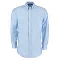Light Blue - Front - Kustom Kit Mens Workplace Long Sleeve Oxford Shirt