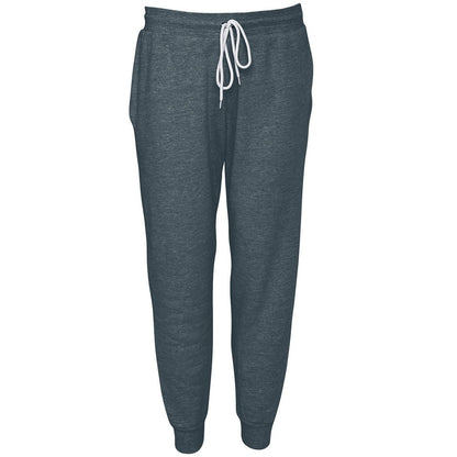 Slate Heather - Front - Bella + Canvas Unisex Adults Jogger Sweatpants