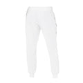 White - Back - Bella + Canvas Unisex Adults Jogger Sweatpants