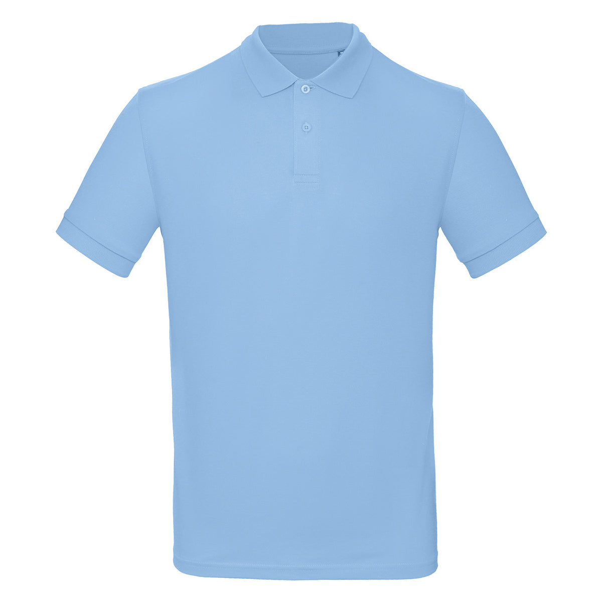 Sky Blue - Front - B&C Collection Mens Inspire Polo Shirt