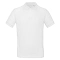 White - Front - B&C Collection Mens Inspire Polo Shirt