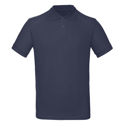 Urban Navy - Front - B&C Collection Mens Inspire Polo Shirt