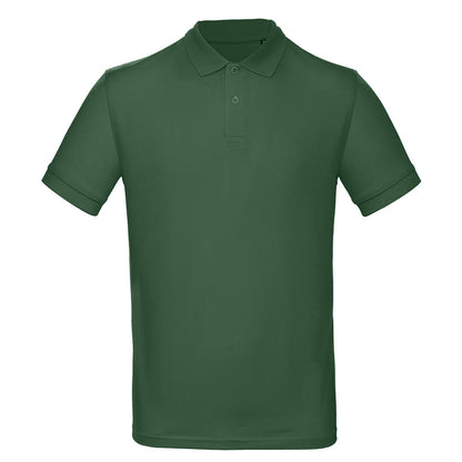 Bottle Green - Front - B&C Collection Mens Inspire Polo Shirt