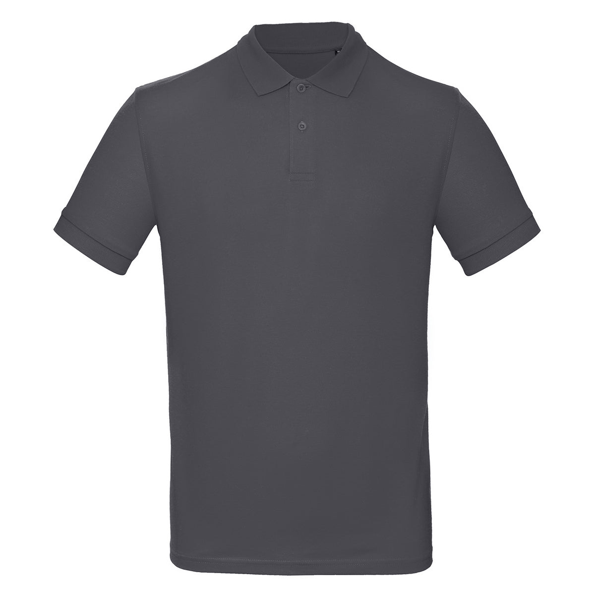Dark Grey - Front - B&C Collection Mens Inspire Polo Shirt