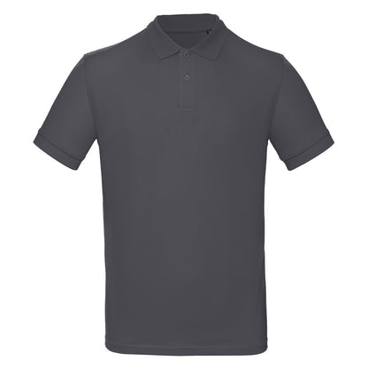 Dark Grey - Front - B&C Collection Mens Inspire Polo Shirt