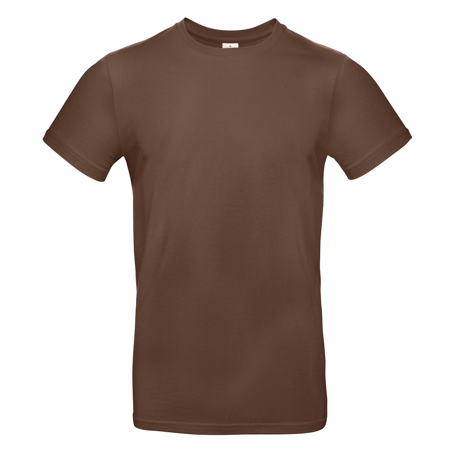 Chocolate - Front - B&C Collection Mens T-Shirt