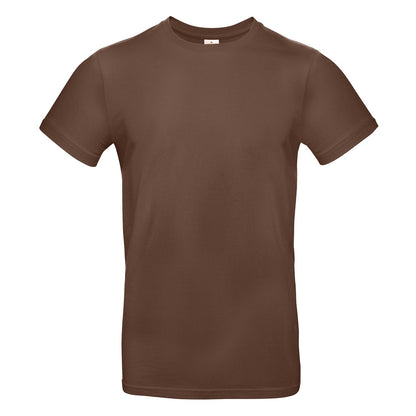 Chocolate - Front - B&C Collection Mens T-Shirt
