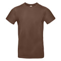 Chocolate - Front - B&C Collection Mens T-Shirt