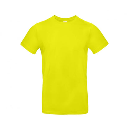 Pixel Lime - Front - B&C Collection Mens T-Shirt