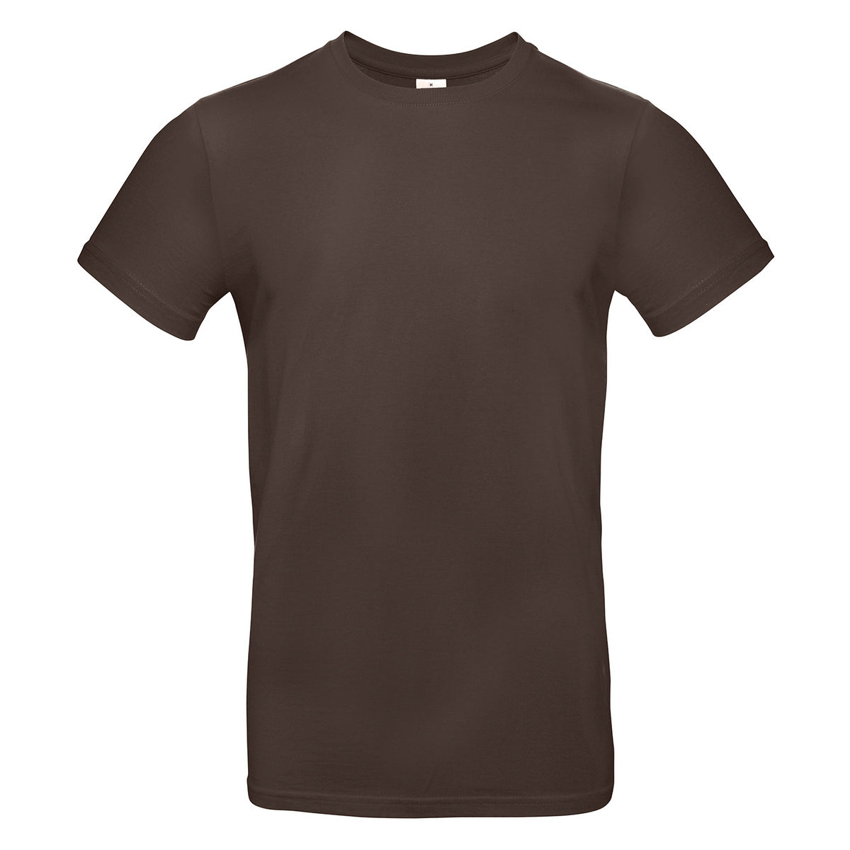 Brown - Front - B&C Collection Mens T-Shirt