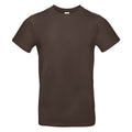 Brown - Front - B&C Collection Mens T-Shirt