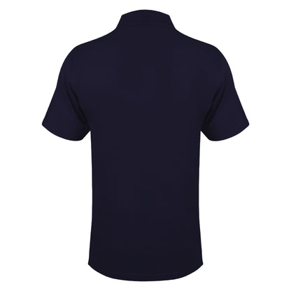 Oxford Navy - Back - Henbury Mens Coolplus® Pique Polo Shirt