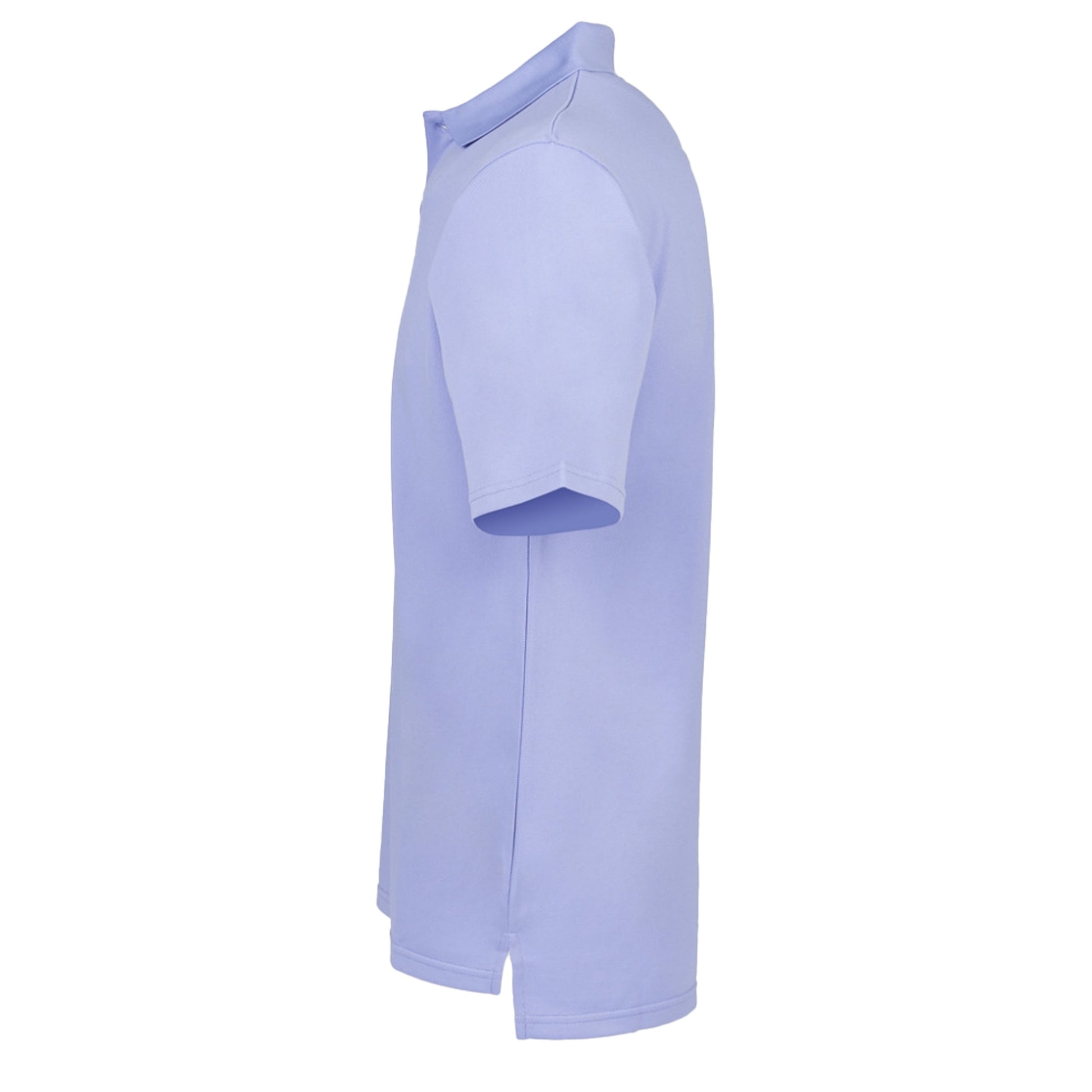Lavender - Side - Henbury Mens Coolplus® Pique Polo Shirt