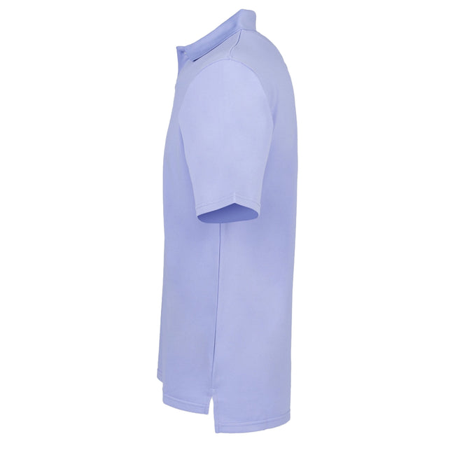 Lavender - Side - Henbury Mens Coolplus® Pique Polo Shirt