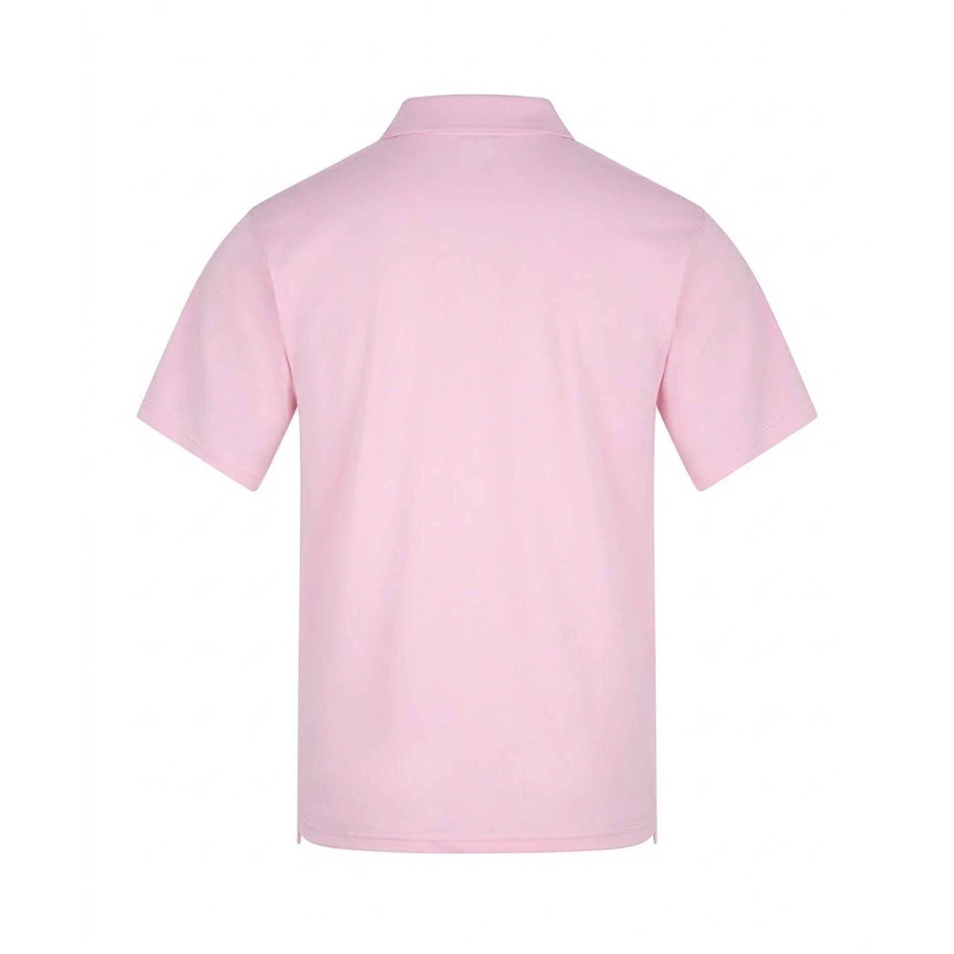 Baby Pink - Back - Henbury Mens Coolplus® Pique Polo Shirt