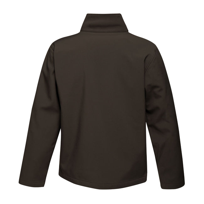 Black-Classic Red - Back - Regatta Standout Mens Ablaze Printable Softshell Jacket