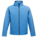 French Blue-Navy - Front - Regatta Standout Mens Ablaze Printable Softshell Jacket