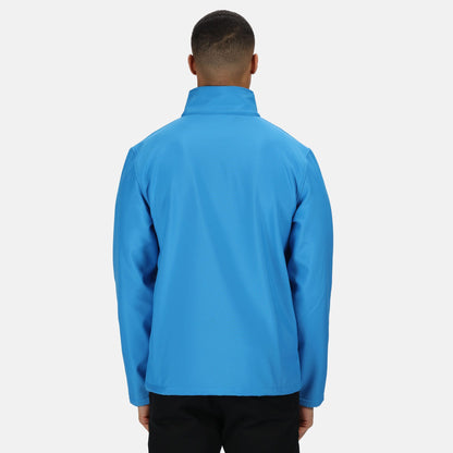 French Blue-Navy - Side - Regatta Standout Mens Ablaze Printable Softshell Jacket