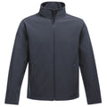 Navy - Front - Regatta Standout Mens Ablaze Printable Softshell Jacket