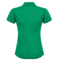 Kelly Green - Back - Henbury Womens-Ladies Coolplus® Fitted Polo Shirt