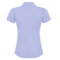 Lavender - Back - Henbury Womens-Ladies Coolplus® Fitted Polo Shirt
