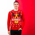 Red - Side - Christmas Shop Unisex Adults Reinbeer Christmas Jumper